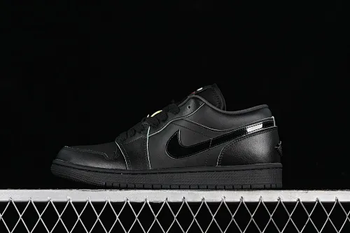 All Categories Air Jordan Jordan Series Basketball Shoes Air Jordan 1 Low Air Jordan 1 Low "Black Cat" AJ1 Joe 1 Special Edition Black Low-top Basketball Shoes HM3690-001
